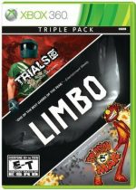 Xbox Live Hits Collection TRIPLE PACK Limbo-Trials HD-Splosion Man Xbox 360 USED NO MANUAL