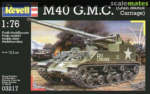 Revell Φιγούρα Μοντελισμού Τανκ M40 G.M.C. Gun Motor Carriage 1:76 03217