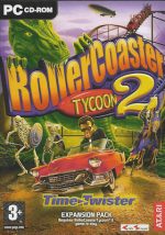 RollerCoaster Tycoon 2: Time Twister EXPANSION PACK PC GAME USED