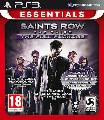 Saints Row The Third The Full Package Essentials PS3 USED