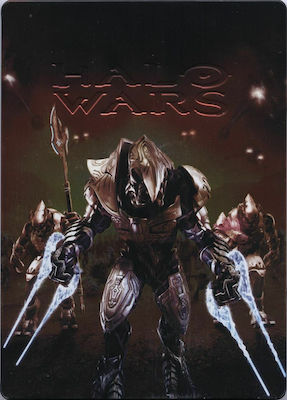 Halo Wars Limited Edition STEELBOOK XBOX 360 USED