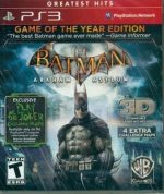 Batman Arkham Asylum Game of the Year Edition Greatest Hits PS3 USED