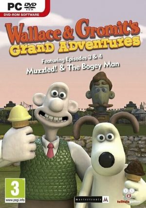 Wallace & Gromit's Grand Adventures Episode 3 + 4 PC Game USED