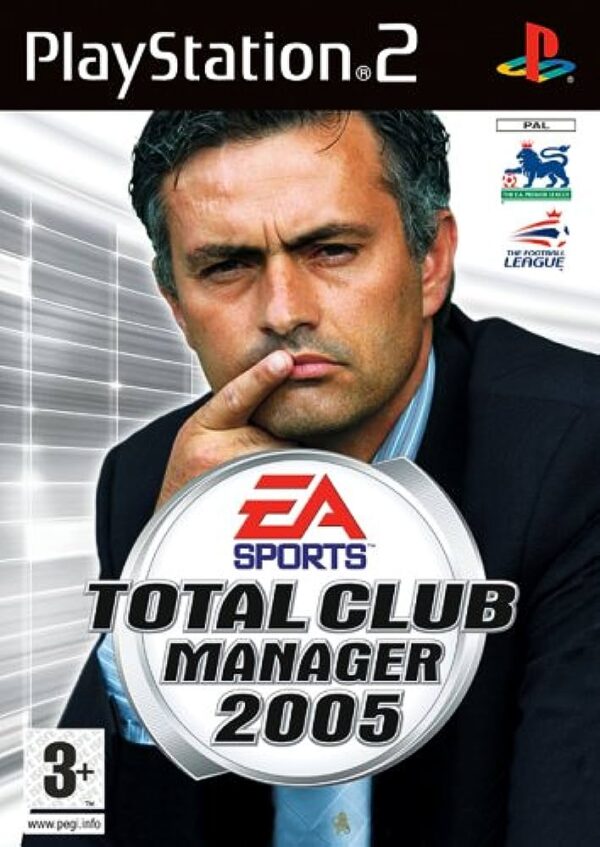 Total Club Manager 2005 PS2 USED NO MANUAL