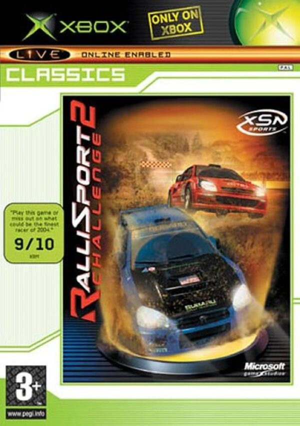 Rally Sport Challenge 2 Classics XBOX USED