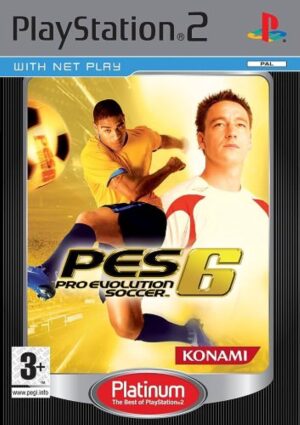 Pro Evolution Soccer 6 Platinum  (Ελληνικο) PS2 USED