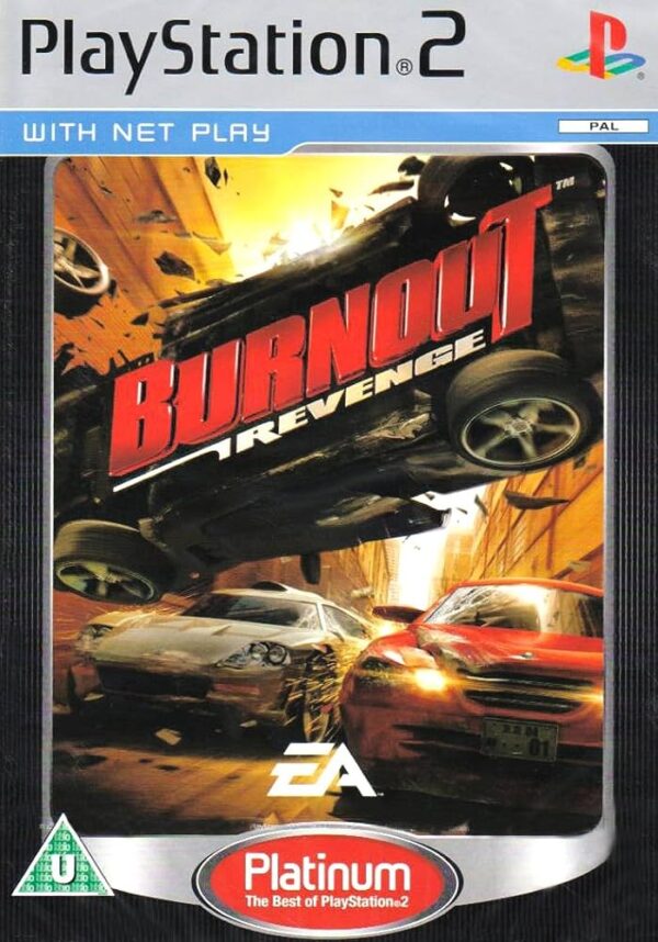 Burnout Revenge Platinum PS2 USED