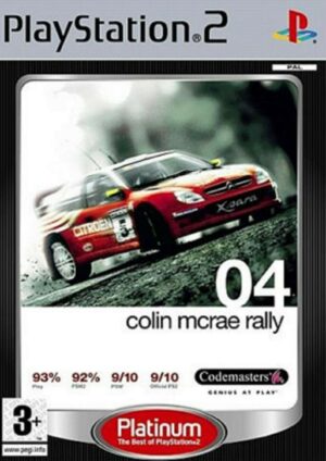 Colin McRae Rally 04 Platinum PS2 NEW SEALED