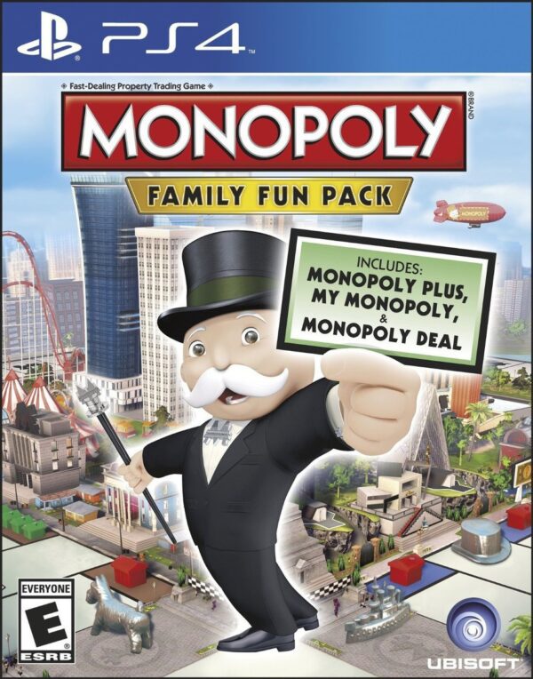 Monopoly Family Fun Pack PS4 USED