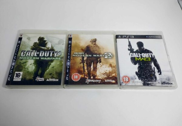 Call of Duty Bundle: Modern Warfare/Modern Warfare 2/Modern Warfare 3 PS3 USED