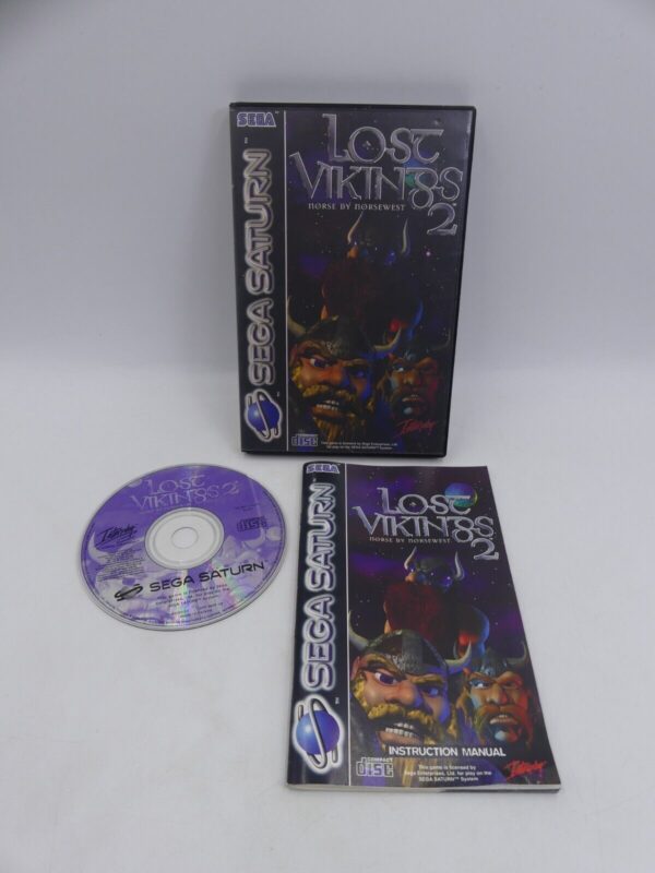 Sega Saturn Game: Lost Vikings 2 pal USED