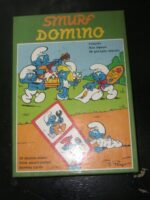 VINTAGE 1984 DESYLLAS GREEK BOARD GAME SMURF DOMINOES PEYO MIB | Στρουμφάκια Ντόμινο