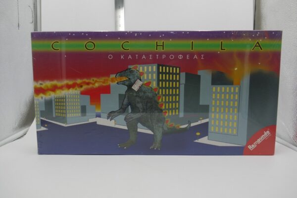 COCHILLA THE DESTROYER GODZILLA GREEK BOARD GAME REMOUNDO SEALED | Cochila: Ο Καταστροφέας