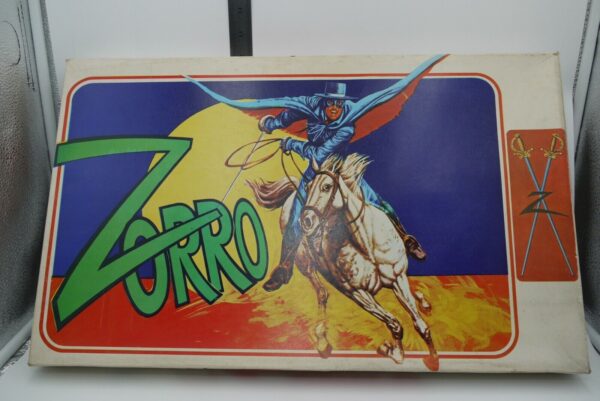 VINTAGE 70'S ZORRO GREEK BOARD GAME STAM TOYS COMPLETE | Ζορρό