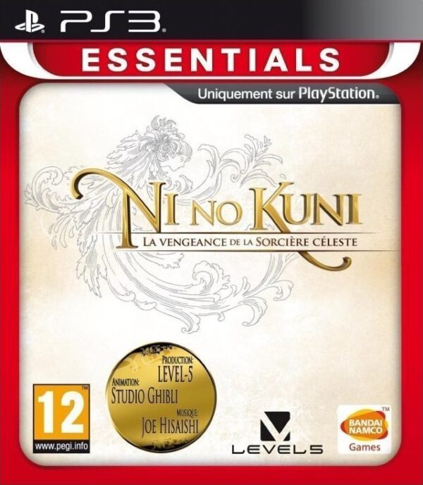 Ni No Kuni Wrath Of The White Witch Essentials PS3 Game USED