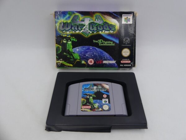 WAR GODS NINTENDO N64 VIDEO GAME PAL NO MANUAL USED