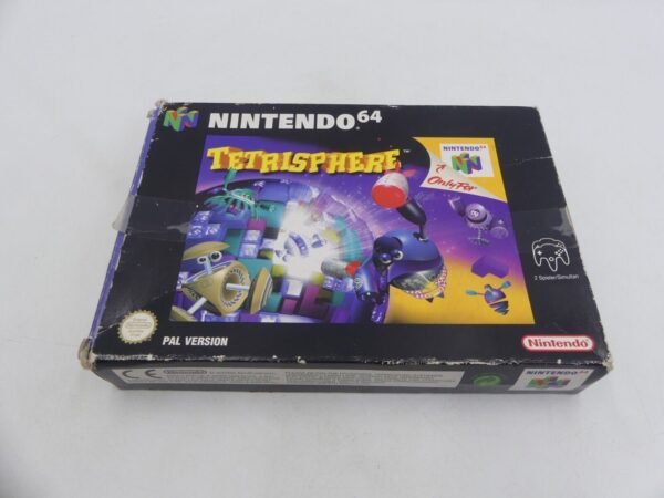 Tetrisphere NINTENDO N64 VIDEO GAME COMPLETE PAL USED