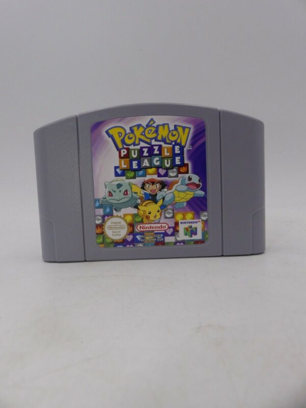 Nintendo N64 Pokemon Puzzle League GAME CARTRIDGE EUROPEAN USED