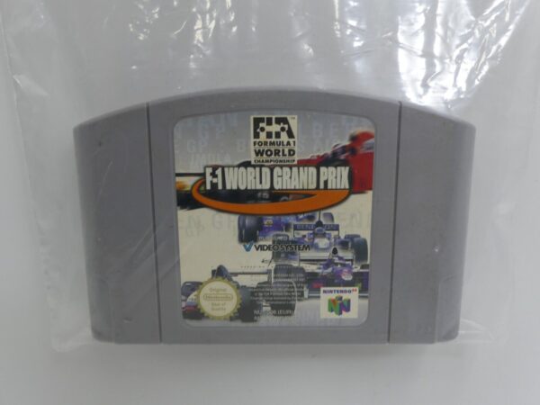 F1 World Grand Prix-Nintendo 64 N64 PAL Cartridge USED