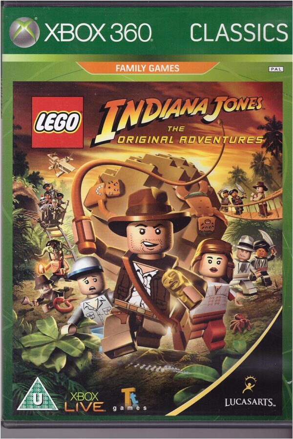 Lego: Indiana Jones the Original Adventures (Classics Edition) Xbox 360 USED