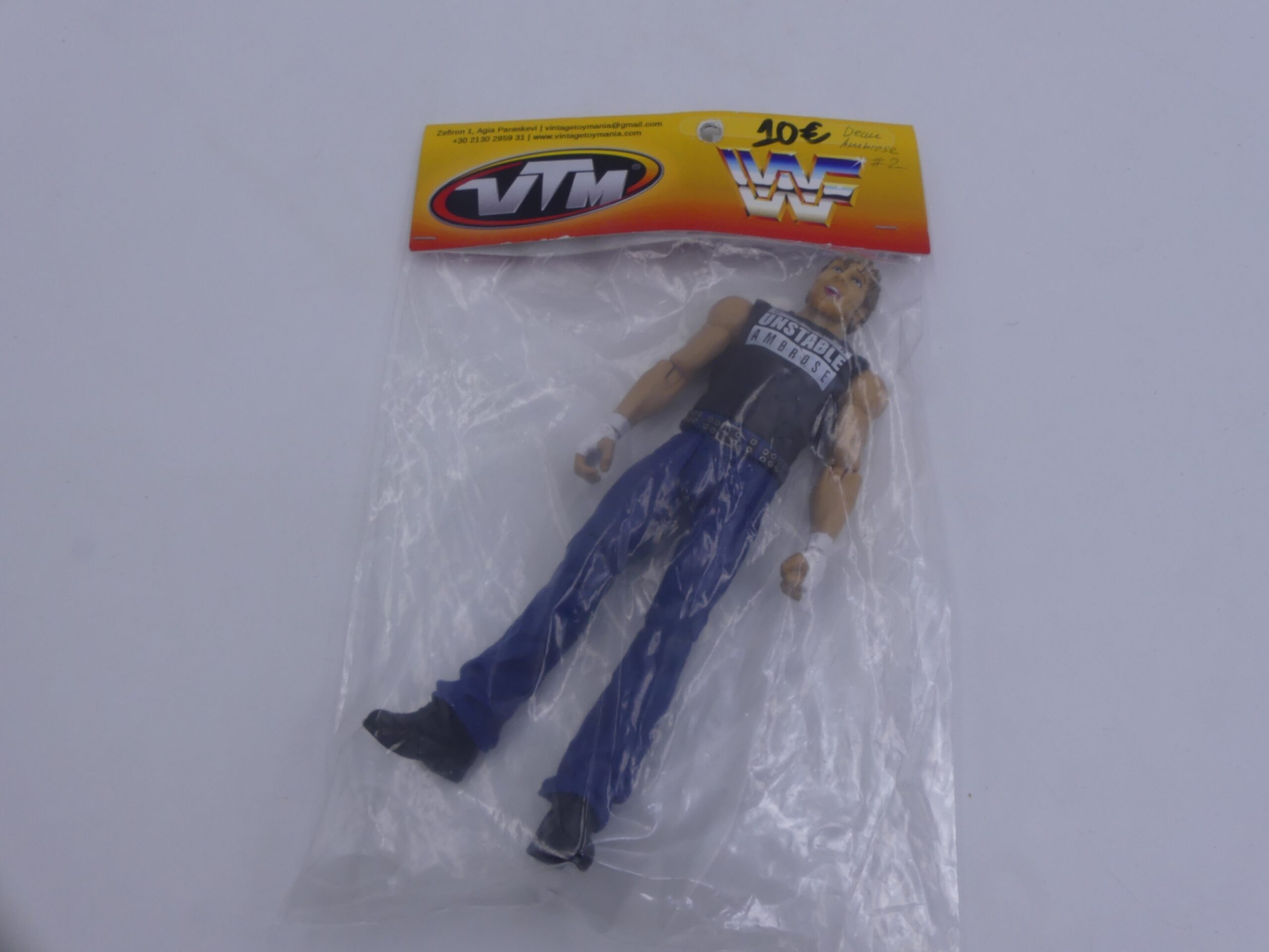 WWE Dean Ambrose #2 Action Figure - Vintage Toy Mania