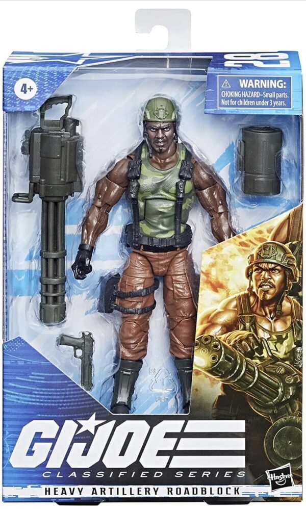 Hasbro G.I. Joe Classified Series - Heavy Artillery Roadblock 6" Action Figure (F2846)