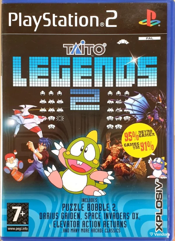 Taito Legends 2 - PlayStation 2 PS2 USED