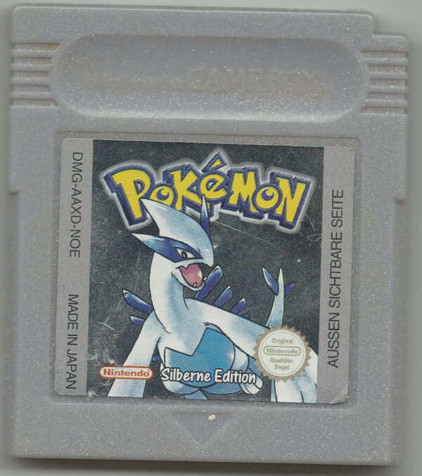 GAME BOY GAMEBOY GB NINTENDO Pokemon - Silberne SILVER Edition (Germany)  Cartridge USED