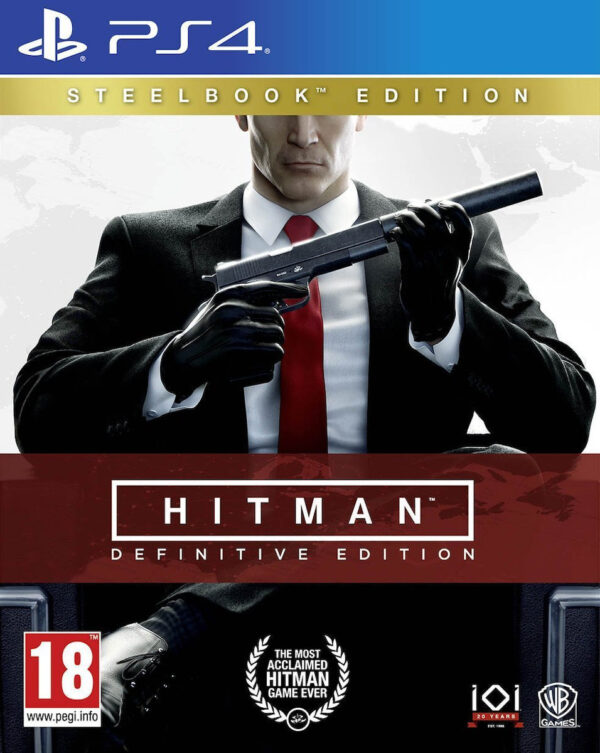 Hitman: Definitive Edition (Steelbook Edition) PS4 USED