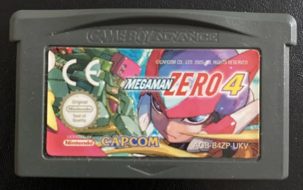 Gameboy Advance Mega Man Zero 4 GBA UKV Cartridge Only