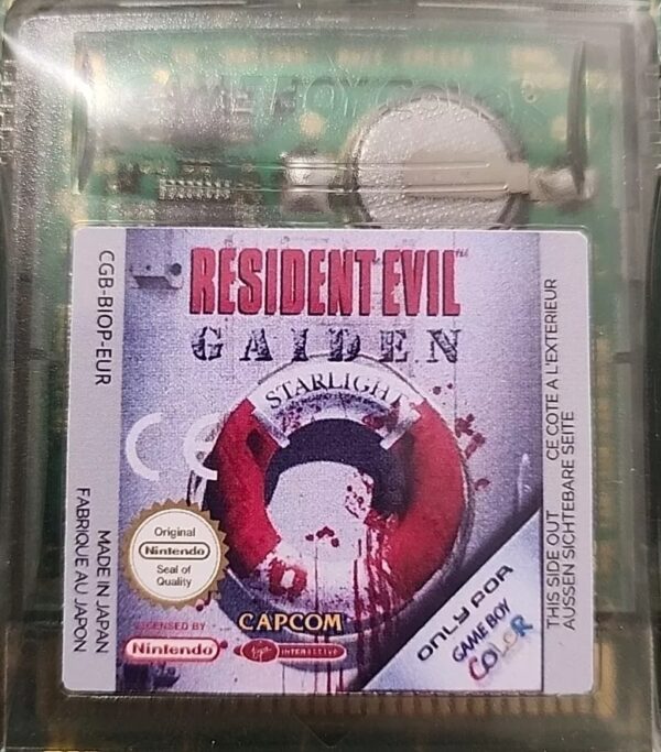 Resident Evil Gaiden Gameboy Color GBC EUR Cartridge Only