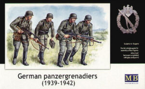 Master Box Φιγούρα Μοντελισμού German σε Κλίμακα 1:35 MB3513 PANZERGRENADIERS 1939-42
