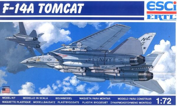 ESCI ERTL Φιγούρα Μοντελισμού F-14A Tomcat | 1:72 | 9054