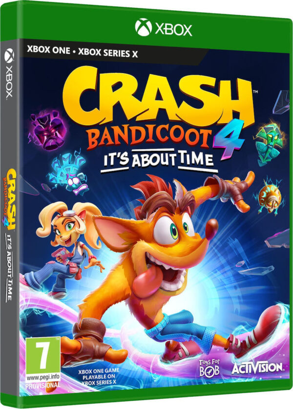 Crash Bandicoot 4: It's About Time Xbox One Game USED