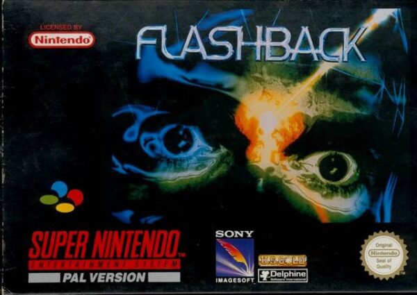 Flashback (German Version) SNES Game USED