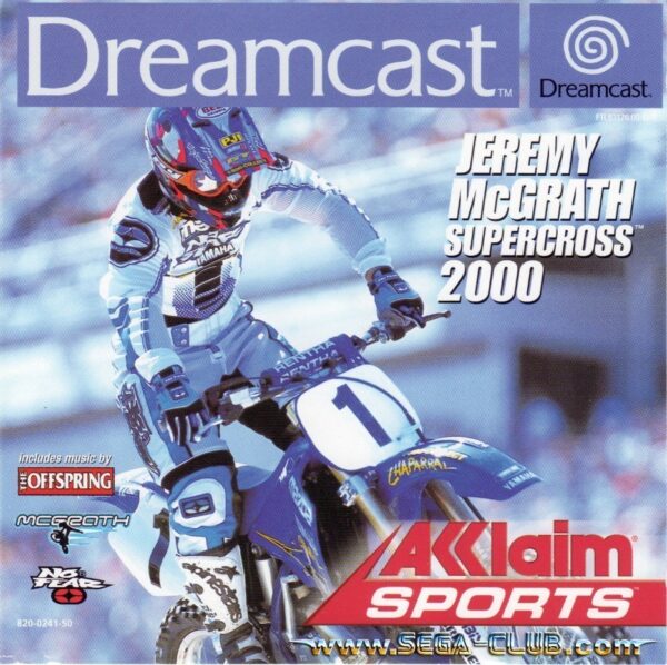 Jeremy Mcgrath Supercross 2000 Dreamcast USED