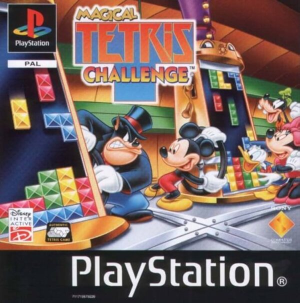 Disney's Magical Tetris Challenge PlayStation PS1 USED