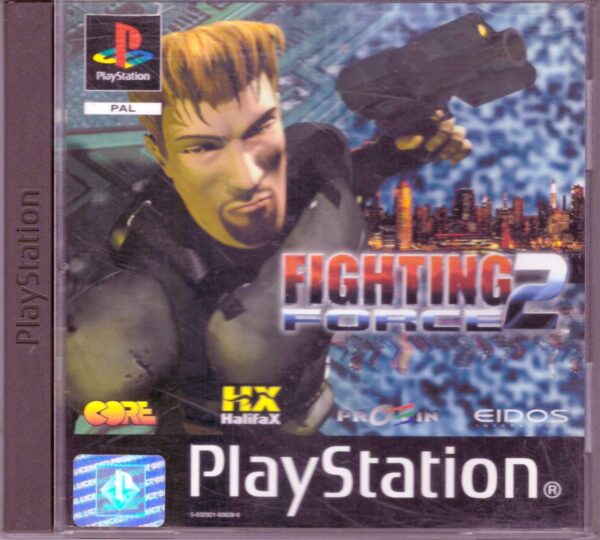 Fighting Force 2 PlayStation PS1 USED NO COVER