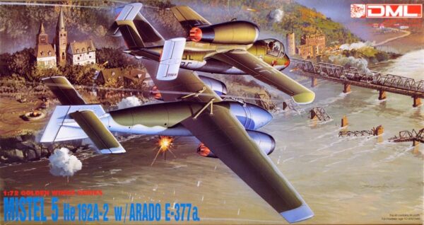 DML Φιγούρα Μοντελισμού Mistel 5 - He-162A-2 w/ Arado E-377a |1:72 | 5002