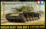Tamiya Φιγούρα Μοντελισμού Russian Heavy Tank KV-1 Applique Armor | 1:48 | 32545