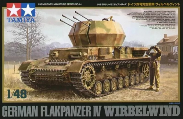 Tamiya Φιγούρα Μοντελισμού German Flakpanzer IV Whirlwind | 1:48 | 32544