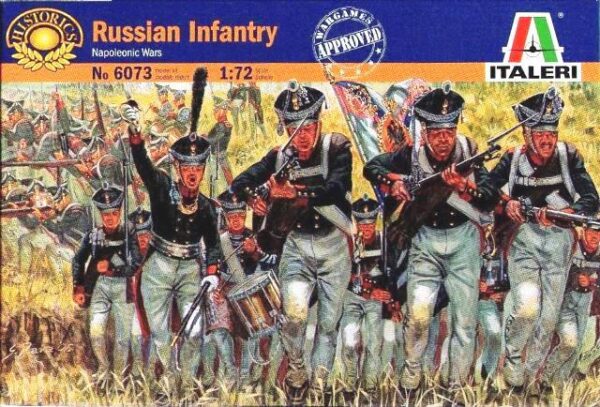 Italeri Φιγούρες Μοντελισμού Russian Infantry Napoleonic Wars | 1:72 | No.6073