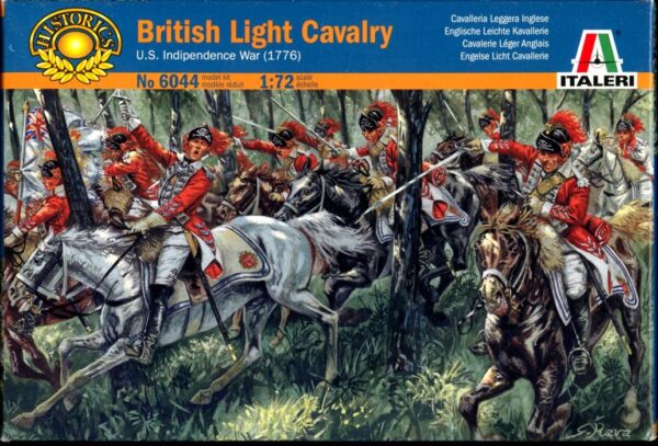 Italeri Φιγούρες Μοντελισμού British Light Cavalry U.S. Independance War | 1:72 | No.6044