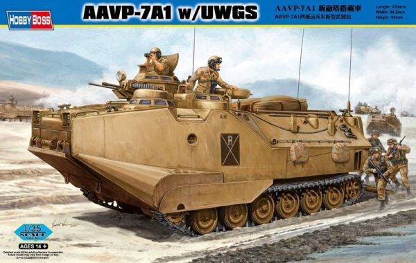 HobbyBoss Φιγούρα Μοντελισμού AAVP-7A1 with UWGS | 1:35 | 82412