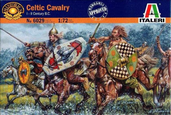 Italeri Φιγούρες Μοντελισμού Celtic Cavalry I - II Century BC | 1:72 | No.6029