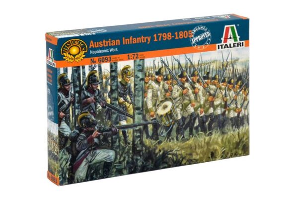 Italeri Φιγούρες Μοντελισμού Austrian Infantry 1798-1805 Napoleonic Wars | 1:72 | No.6093