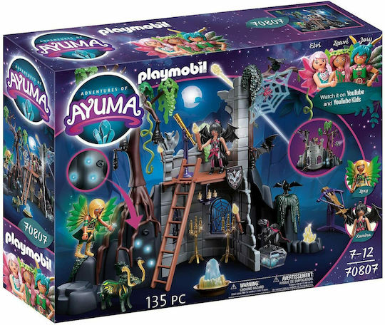 Playmobil Ayuma Στρατηγείο των Bad Fairies για 7-12 ετών 70807