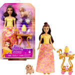 Mattel Κούκλα Disney Princess Belle’s Tea Time Cart για 3+ Ετών HLW20