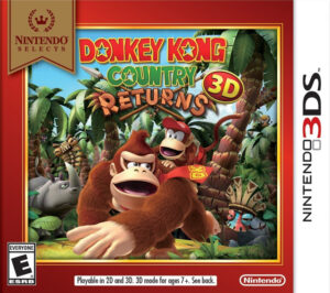 Donkey Kong Country Returns Nintendo Selects Edition 3DS Game USED