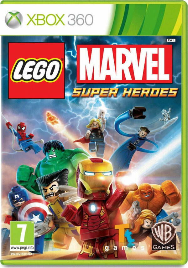 LEGO Marvel Super Heroes XBOX 360 NEW